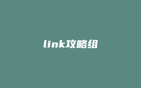 link攻略组